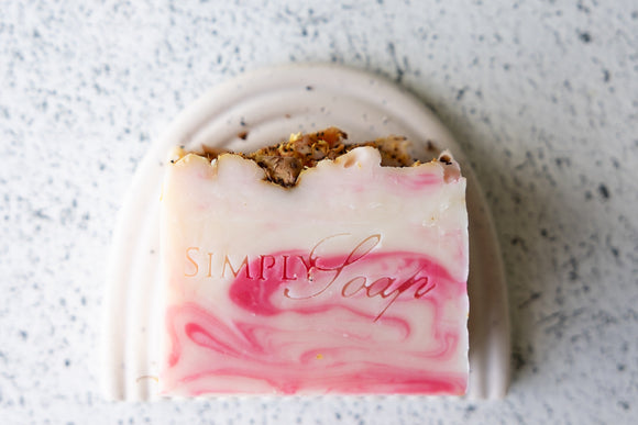 Pomegranate Sage Handmade Soap