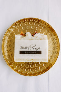 Small Wildflower Handmade Soap