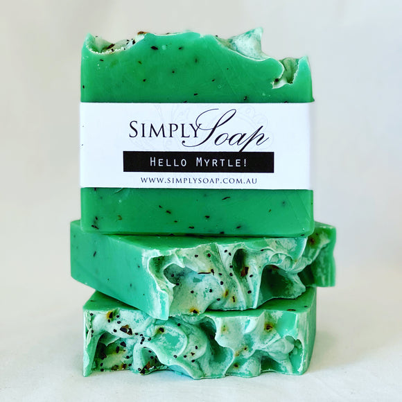 Hello Myrtle! handmade soap