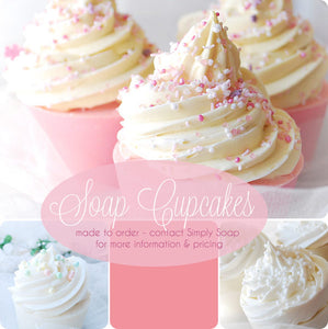 Custom Soap Cupcakes